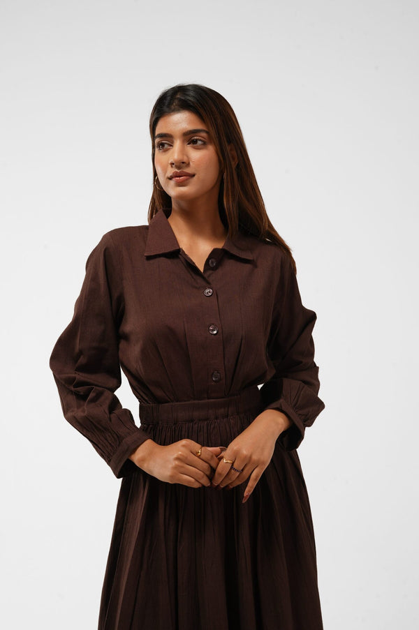 umber dress -1